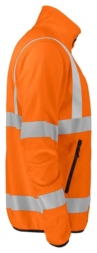 6105 LEICHTE SOFTSHELL JACKE EN ISO 20471 KLASSE 3 - Orange/Schwarz
