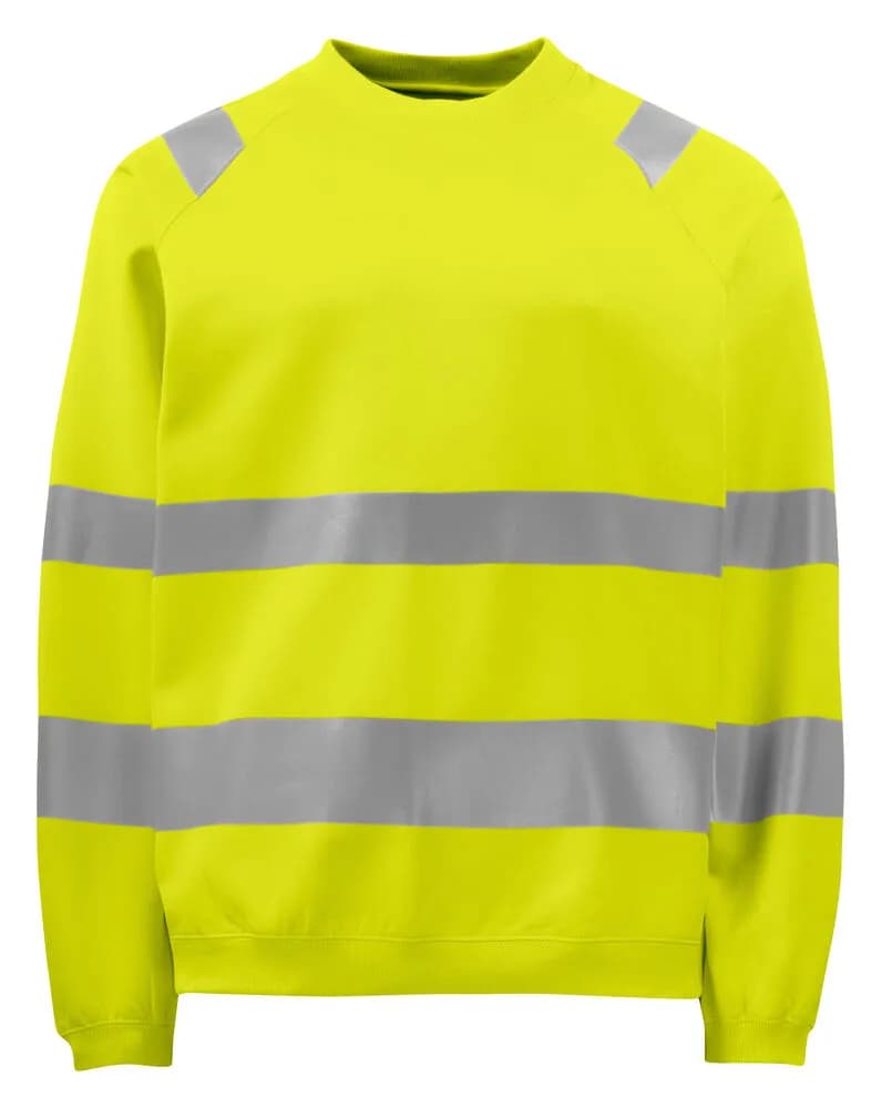 6106 SWEATSHIRT EN ISO 20471 KLASSE 3 - Gelb