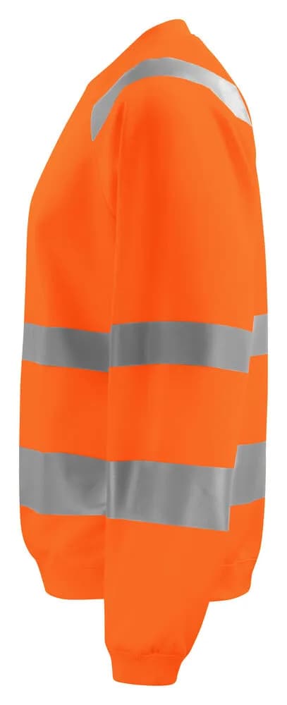6106 SWEATSHIRT EN ISO 20471 KLASSE 3 - Orange