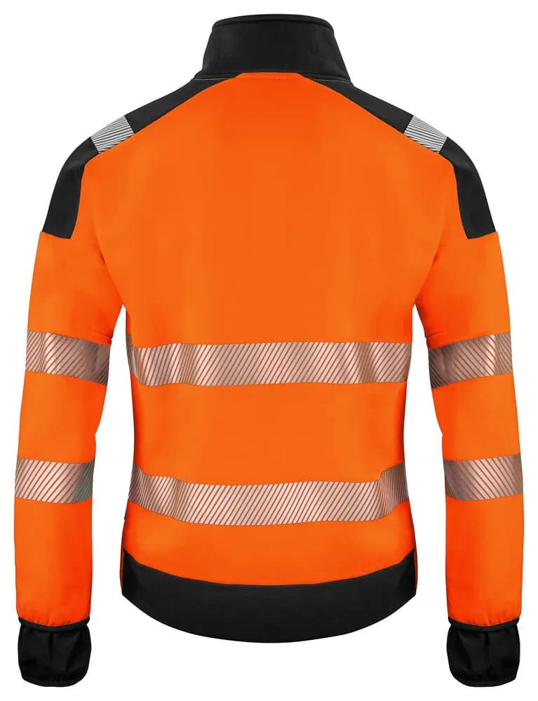 6109 SWEATSHIRT EN ISO 20471 KLASSE 3/2 - Orange/Schwarz