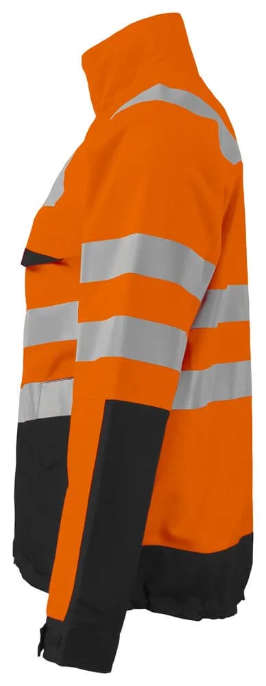 6415 JACKE EN ISO 20471 KLASSE 3/2 - Orange/Schwarz