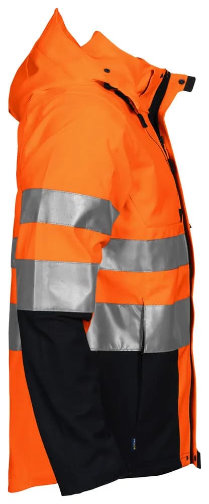 6419 FUNKTIONSJACKE EN ISO 20471 KLASSE 3/2 - Orange/Schwarz