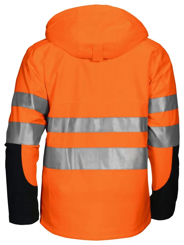 6420 FUNKTIONSJACKE EN ISO 20471 KLASSE 3/2 - Orange/Schwarz