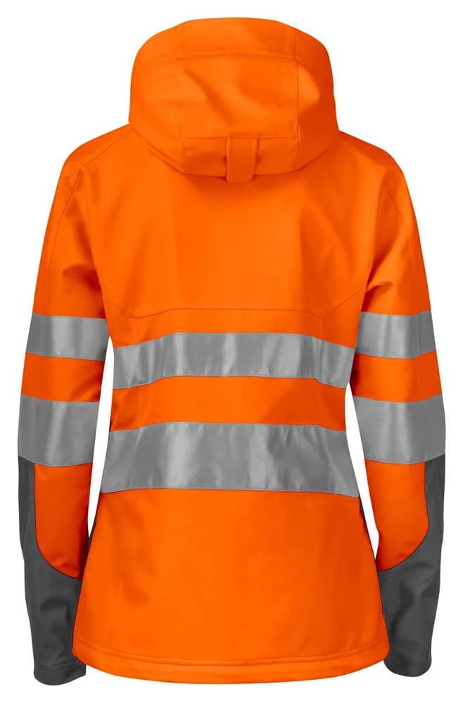 6423 DAMEN JACKE EN ISO 20471 KLASSE 3/2 - Orange/Grau