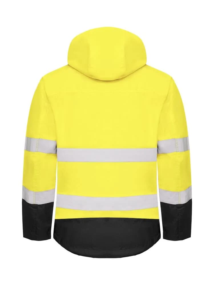 6440 FUNKTIONSJACKE EN ISO 20471 KLASSE 3 - Gelb/Schwarz