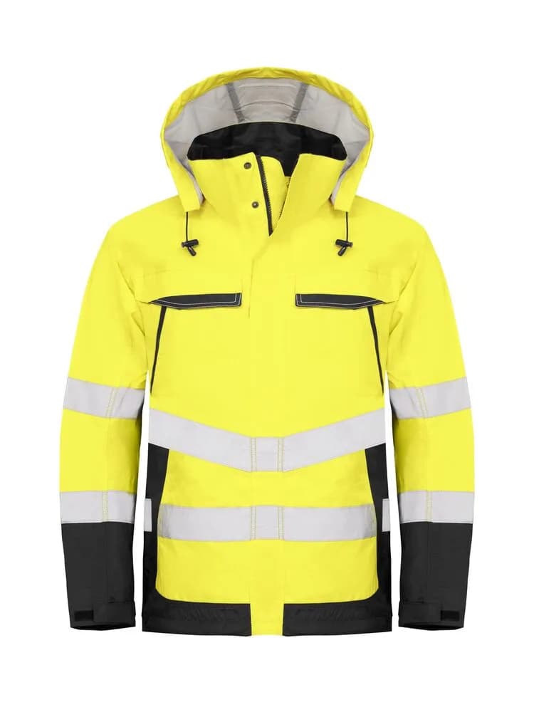 6440 FUNKTIONSJACKE EN ISO 20471 KLASSE 3 - Gelb/Schwarz