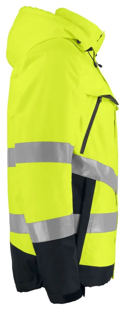 6441 GEFÜTTERTE JACKE EN ISO 20471 KLASSE 3 - Gelb/Schwarz