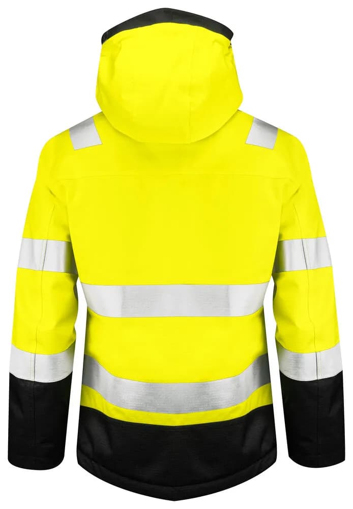 6449 FUNKTIONSJACKE DAMEN EN ISO 20471 KLASSE 2/3 - Gelb/Schwarz