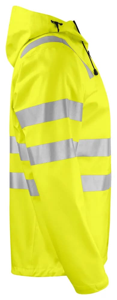 6450 REGENJACKE EN ISO 20471 KLASSE 3 - Gelb/Schwarz