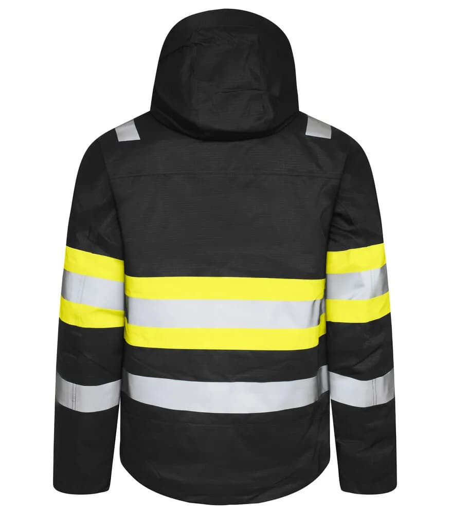 6454 FUNKTIONSJACKE EN ISO 20471 KLASSE 1 - Gelb/Schwarz