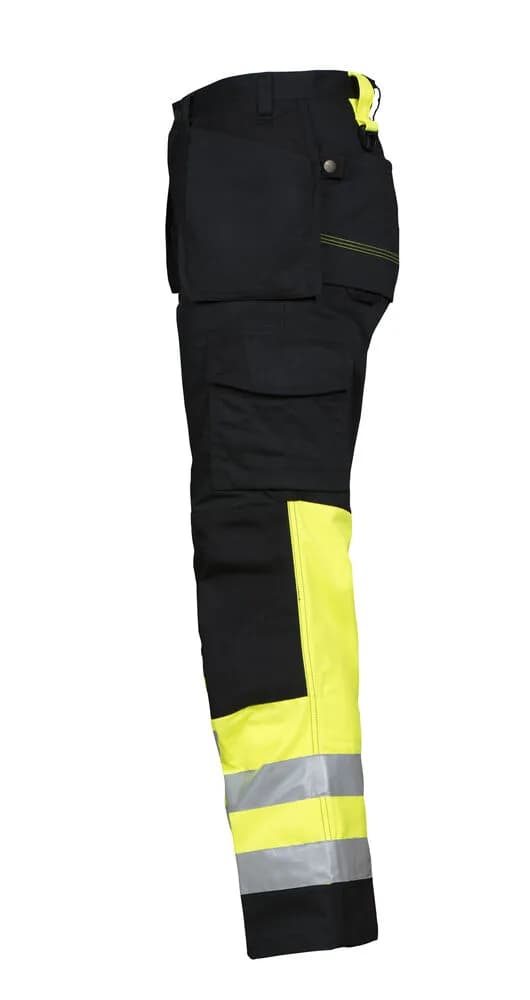 6502 ARBEITSHOSE EN ISO 20471 KLASSE 1 - Gelb/Schwarz