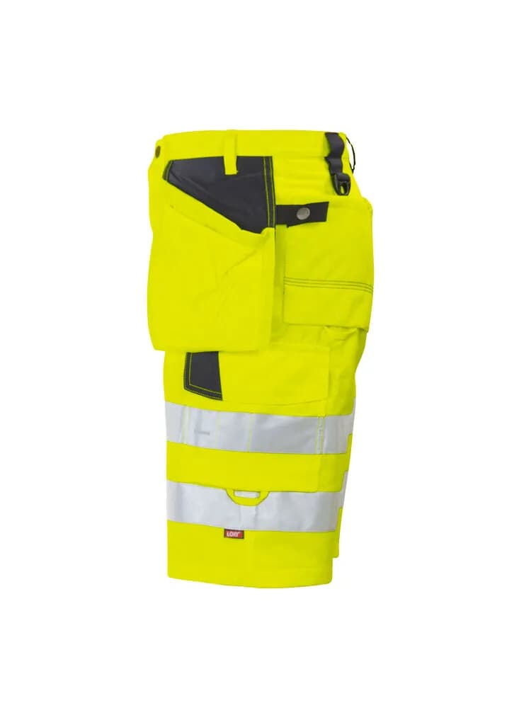 6503 SHORTS EN ISO 20471 KLASSE 2/1 - Gelb/Marine