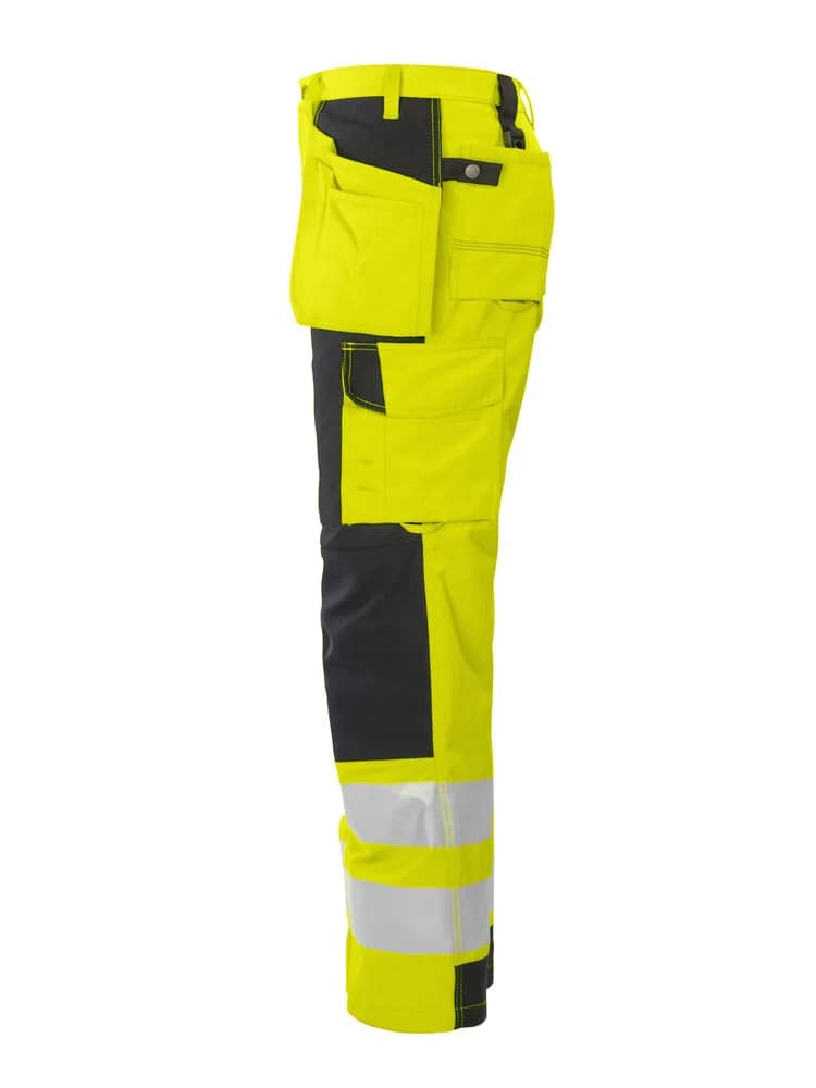 6506 ARBEITSHOSE EN ISO 20471 KLASSE 2 - Gelb/Schwarz