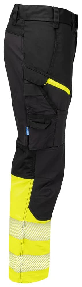 6528 STRETCH HOSE EN ISO 20471 KLASSE 1 - Gelb/Schwarz