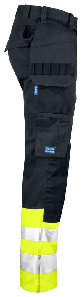 6530 ARBEITSHOSE EN ISO 20471 KLASSE 1 - Gelb/Schwarz