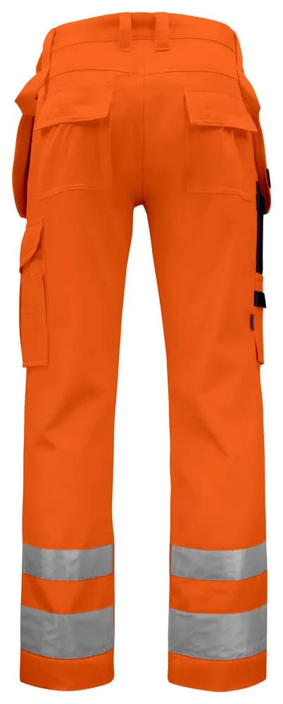 6531 ARBEITSHOSE EN ISO 20471 KLASSE 2 - Orange/Schwarz