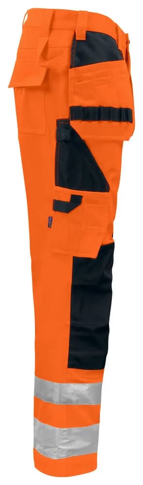 6531 ARBEITSHOSE EN ISO 20471 KLASSE 2 - Orange/Schwarz