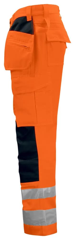 6531 ARBEITSHOSE EN ISO 20471 KLASSE 2 - Orange/Schwarz