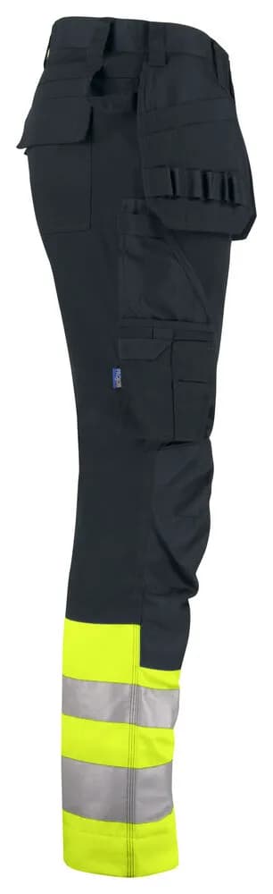 6534 ARBEITSHOSE EN ISO 20471 KLASSE 1 - Gelb/Schwarz