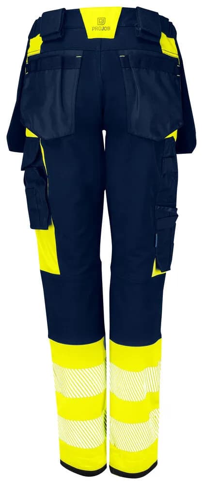 6543 ARBEITSHOSE DAMEN EN ISO 20471 KLASSE 1 - Gelb/Marine