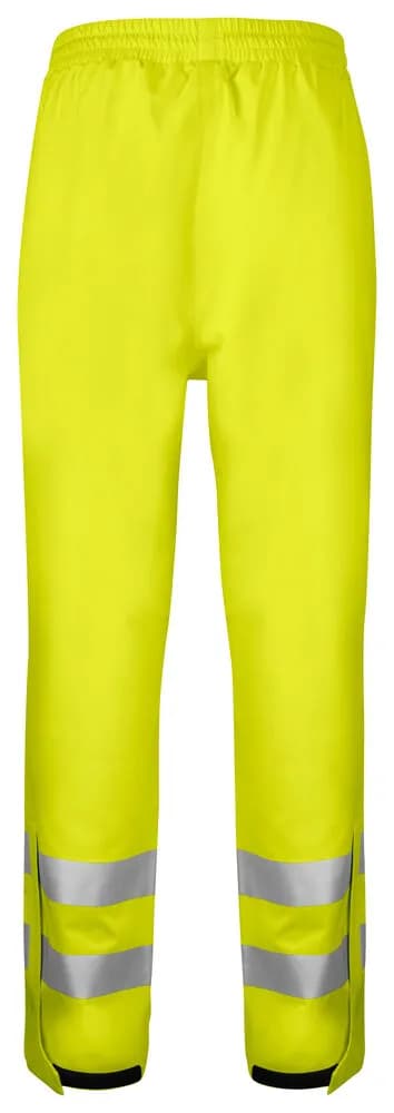 6550 REGENHOSE EN ISO 20471 KLASSE 2 - Gelb/Schwarz