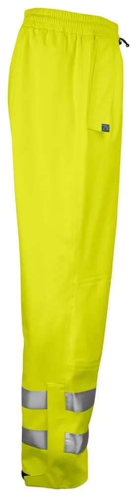6550 REGENHOSE EN ISO 20471 KLASSE 2 - Gelb/Schwarz