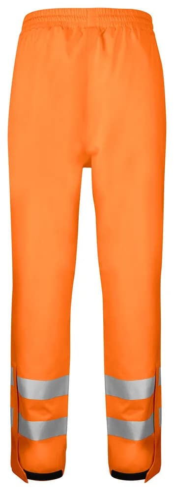 6550 REGENHOSE EN ISO 20471 KLASSE 2 - Orange/Schwarz