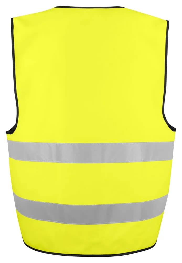 6709 WESTE EN ISO 20471 KLASSE 2 - Gelb/Schwarz