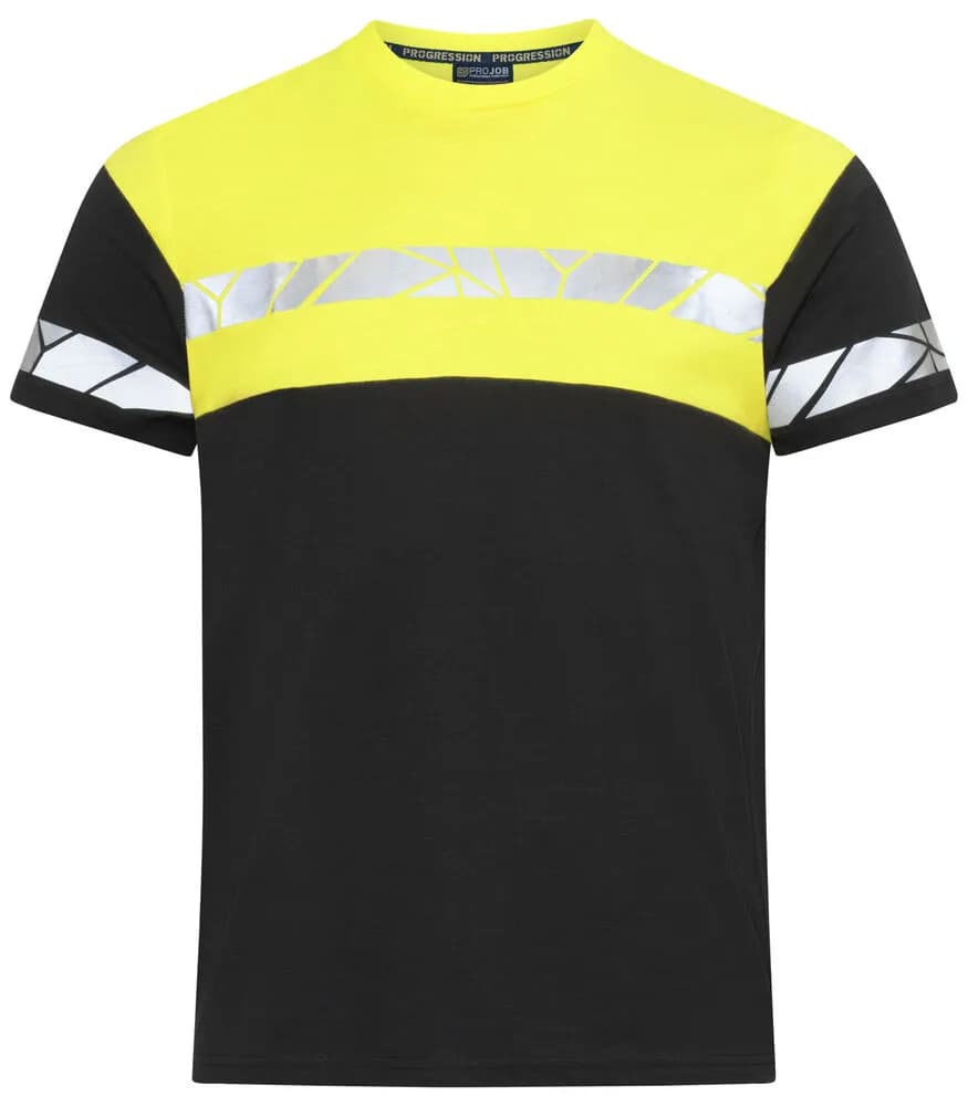 7001 T-SHIRT - Schwarz/Gelb