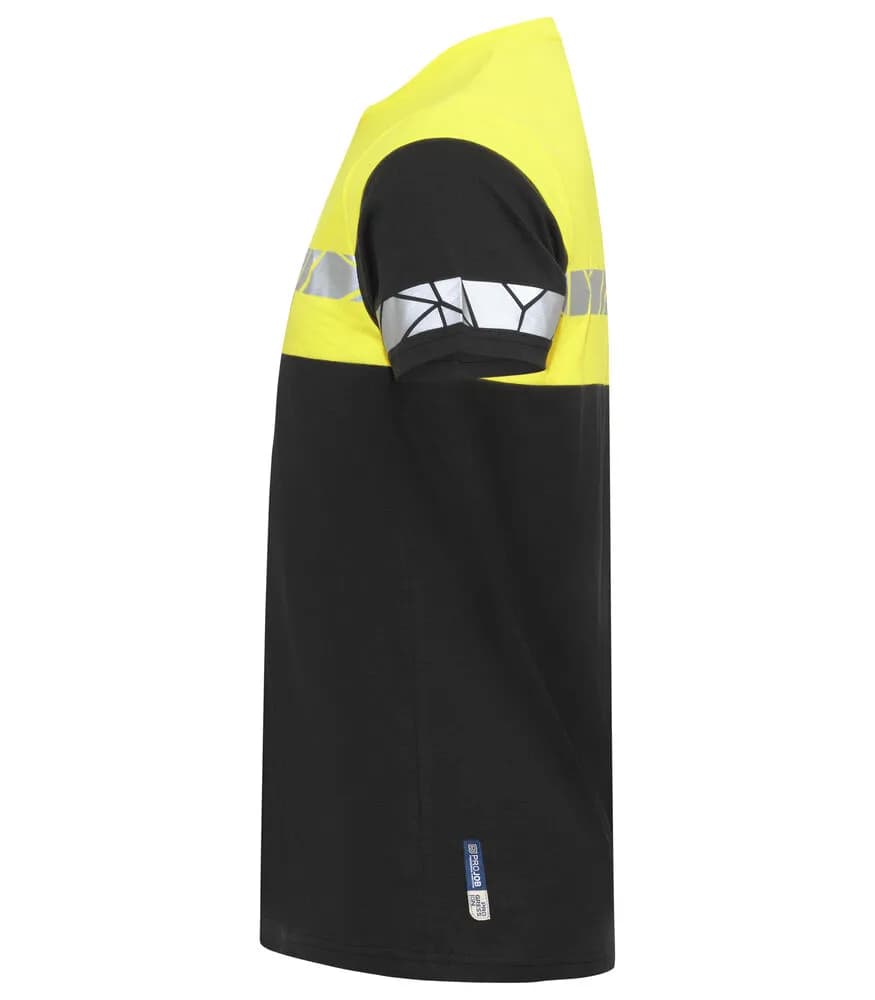 7001 T-SHIRT - Schwarz/Gelb