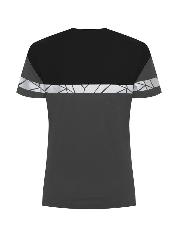 7005 T-SHIRT WOMEN - Grau/schwarz