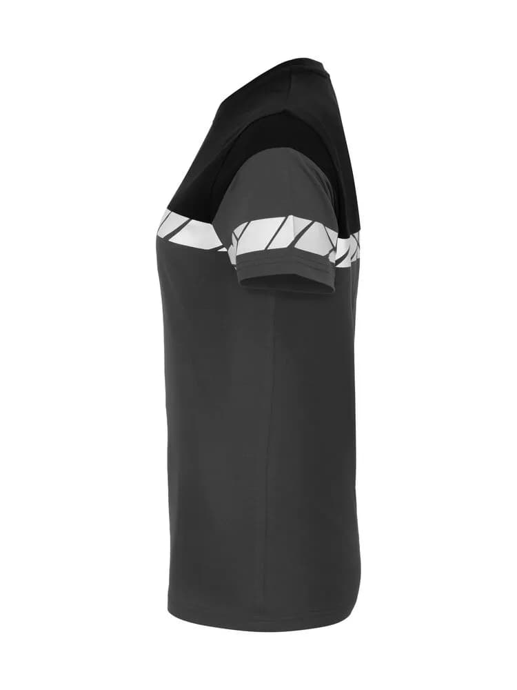 7005 T-SHIRT WOMEN - Grau/schwarz