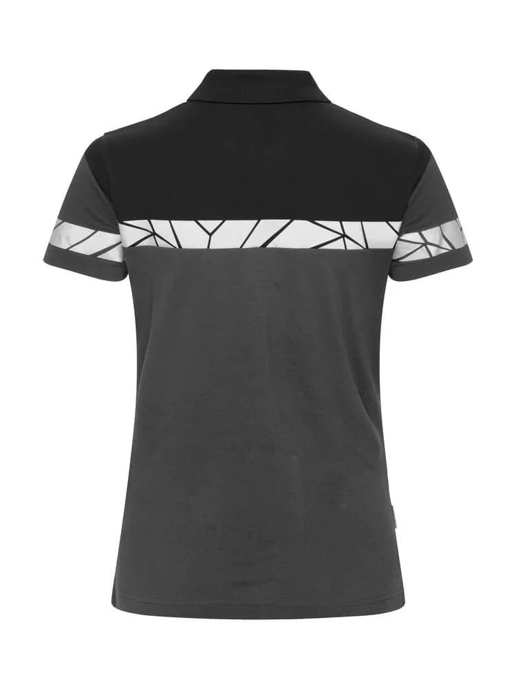 7006 PIQUE DAMEN - Grau/schwarz