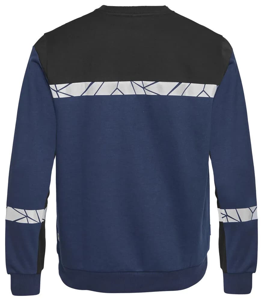 7101 SWEATSHIRT - Marine/schwarz
