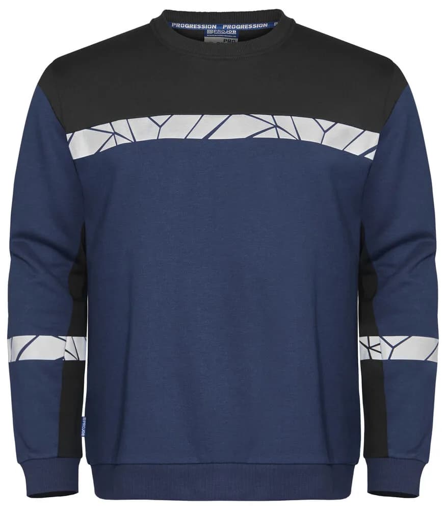 7101 SWEATSHIRT - Marine/schwarz
