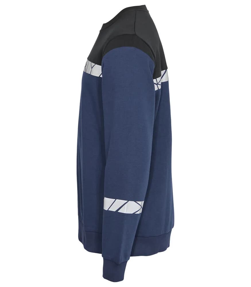 7101 SWEATSHIRT - Marine/schwarz