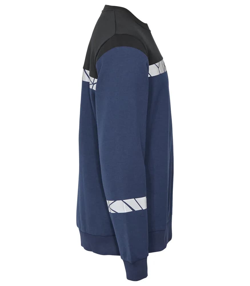 7101 SWEATSHIRT - Marine/schwarz