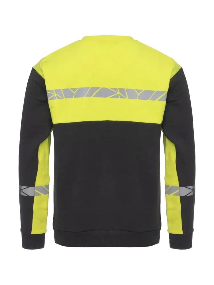 7101 SWEATSHIRT - Schwarz/gelb