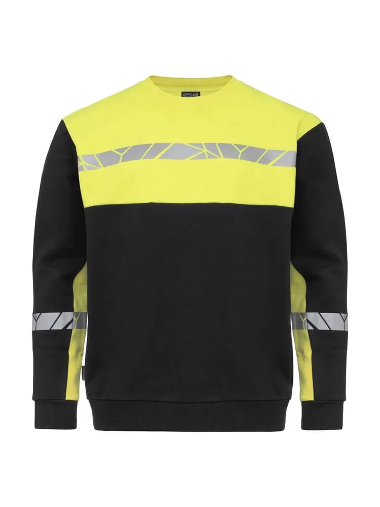 7101 SWEATSHIRT - Schwarz/gelb