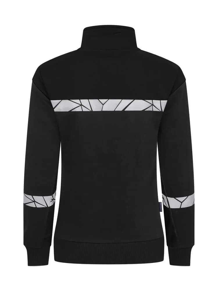 7105 DAMEN SWEATSHIRT - Schwarz/schwarz