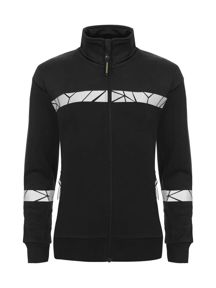 7105 DAMEN SWEATSHIRT - Schwarz/schwarz