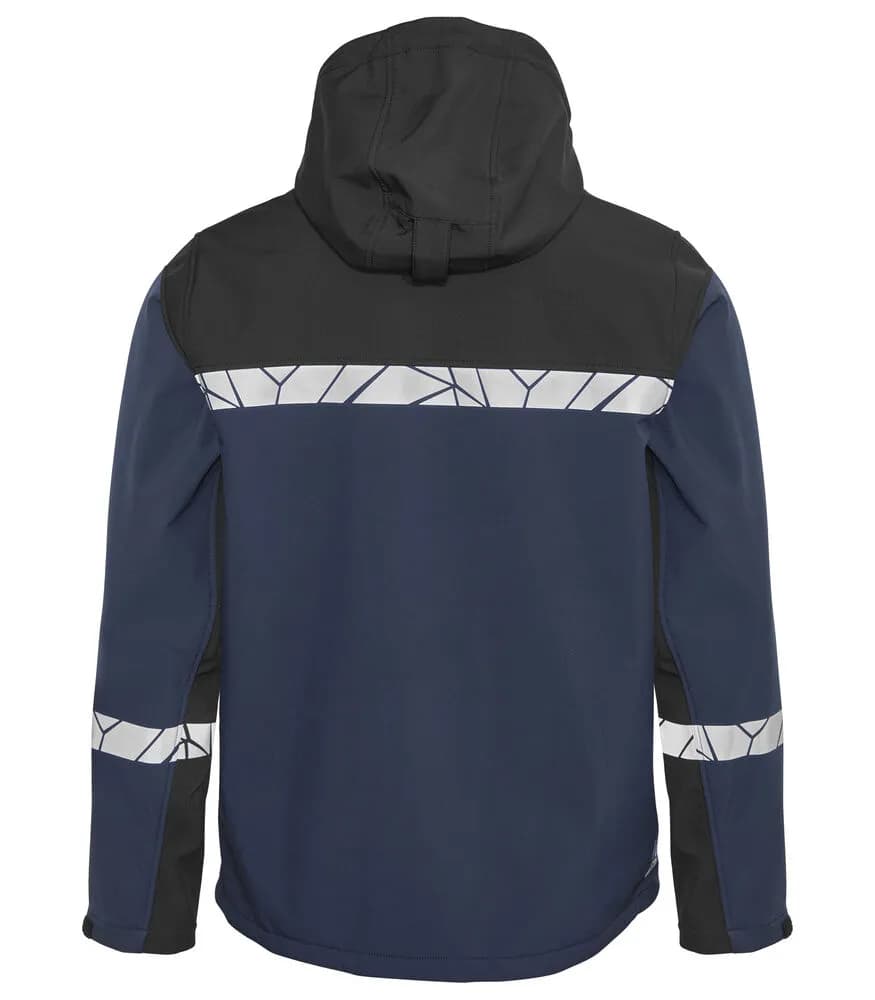 7400 SOFTSHELL JACKE - Marine/schwarz