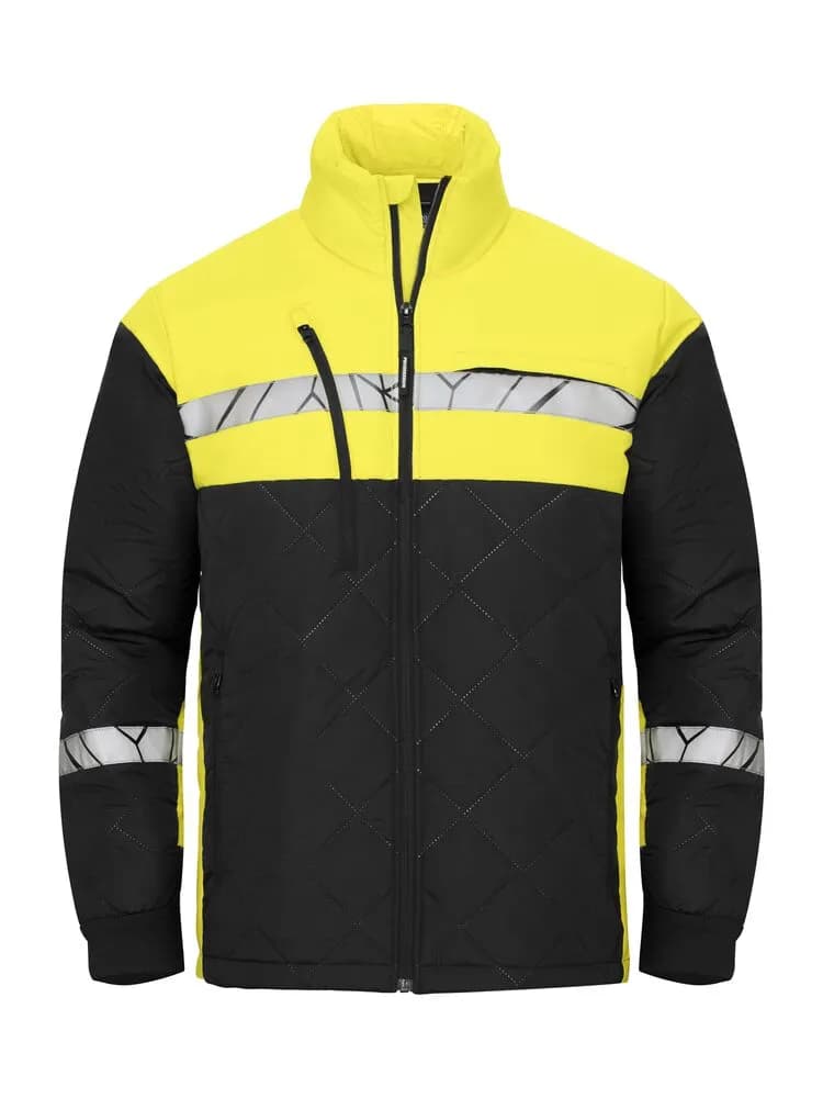 7404 LEICHTE JACKE - Schwarz/gelb