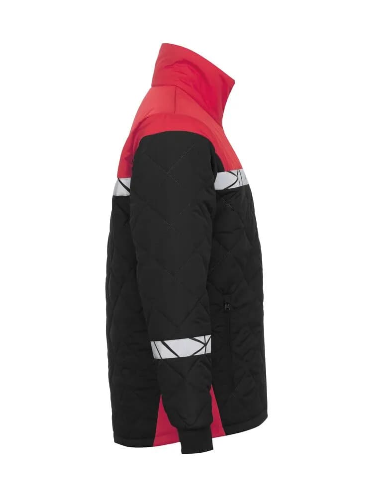7404 LEICHTE JACKE - Schwarz/rot
