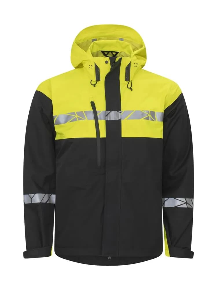 7414 SHELLJACKE - Schwarz/gelb