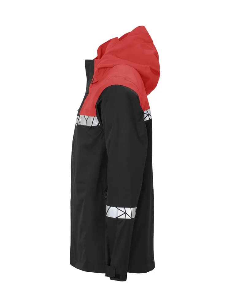 7414 SHELLJACKE - Schwarz/rot