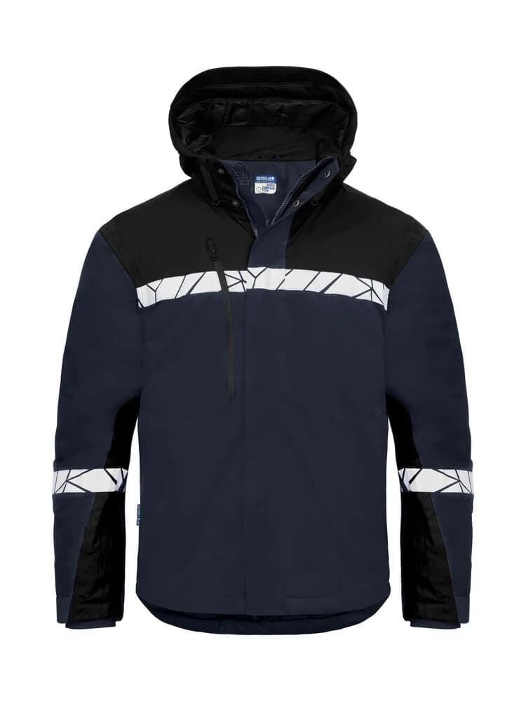 7415 WATTIERTE FUNKTIONSJACKE - Marine/schwarz
