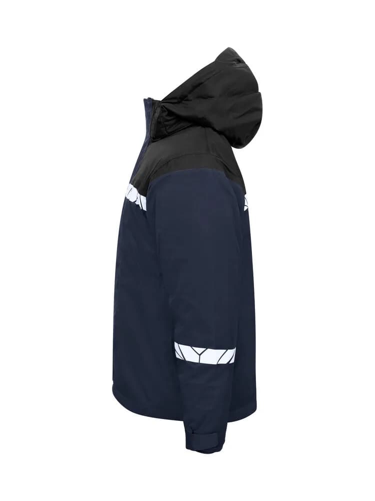 7415 WATTIERTE FUNKTIONSJACKE - Marine/schwarz