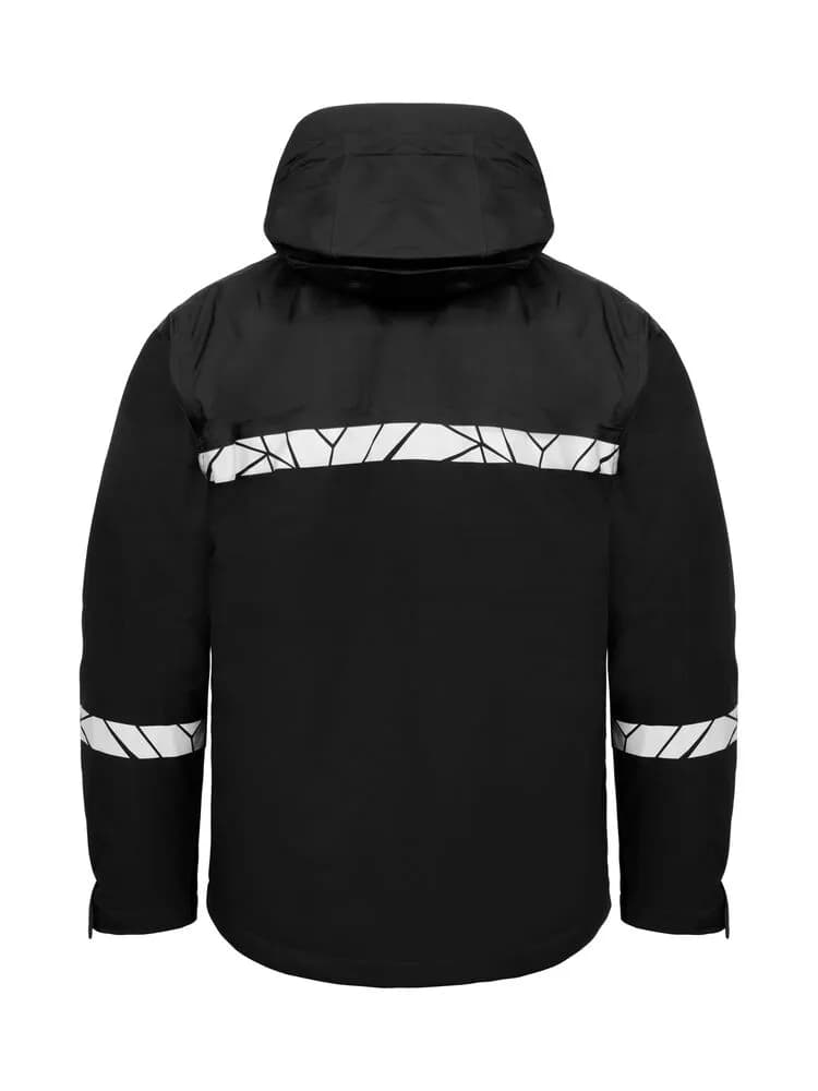 7415 WATTIERTE FUNKTIONSJACKE - Schwarz/schwarz