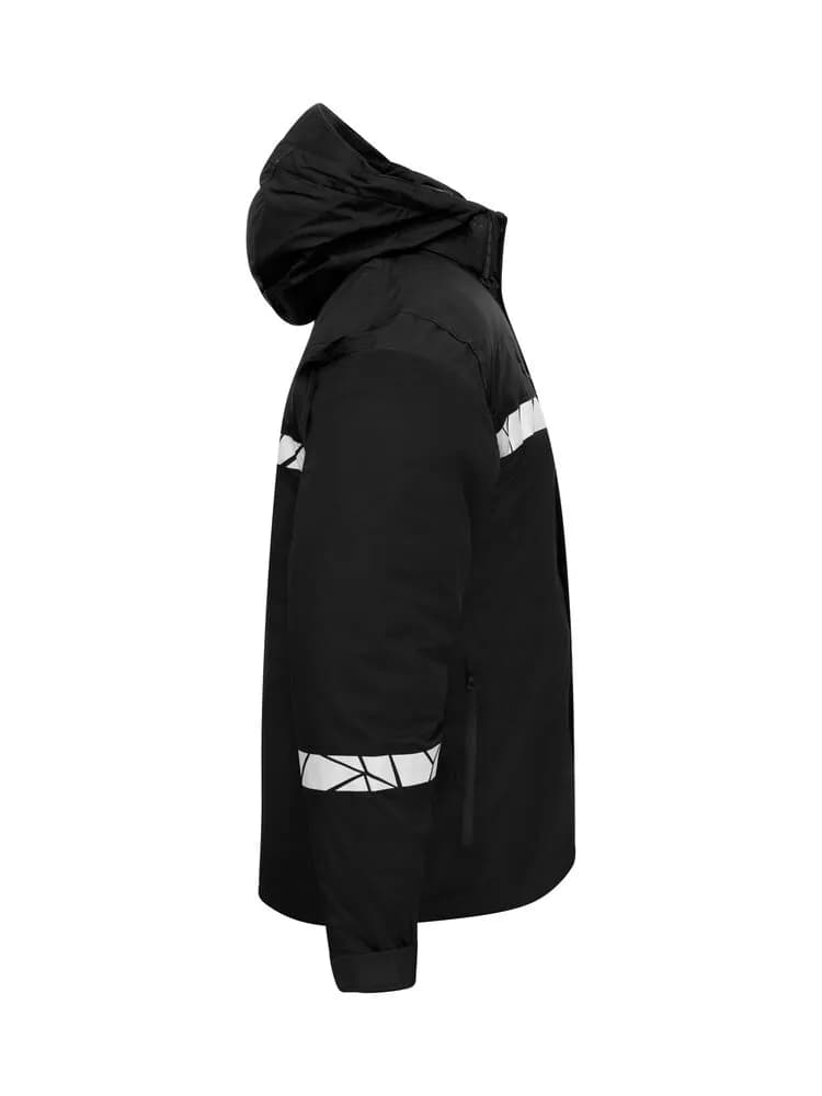 7415 WATTIERTE FUNKTIONSJACKE - Schwarz/schwarz